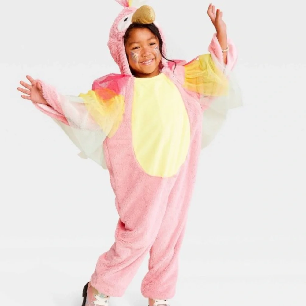 NWT Size 2-3T Hyde and EEk Boutique toddler Parrot jumpsuit Costume for toddler